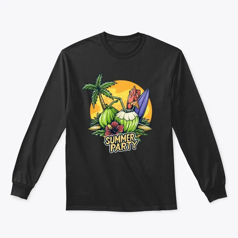 Summer Surfer T-shirt, Summer Party