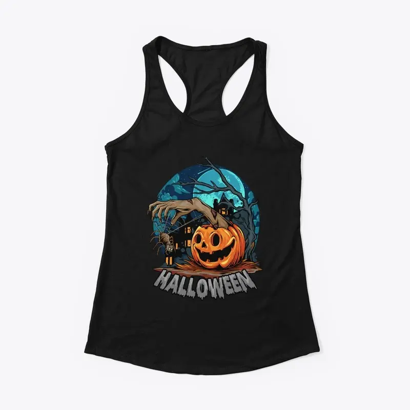 Pumpkin Halloween T-shirt Design